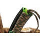 SPORTS - Skládací nůž Radient zelený maskáč 21,5 cm + podpalovač