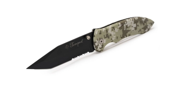 SPORTS - Skládací nůž Tempest maskáč 22 cm