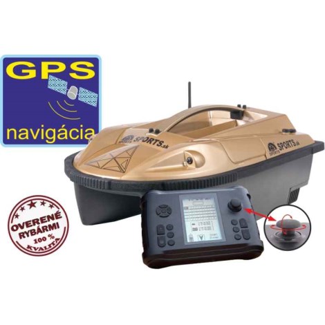 SPORTS - Zavážecí loďka prisma 6 se sonarem a gps