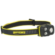 SPRO - Čelovka Micro Headlamp USB White Red 100L