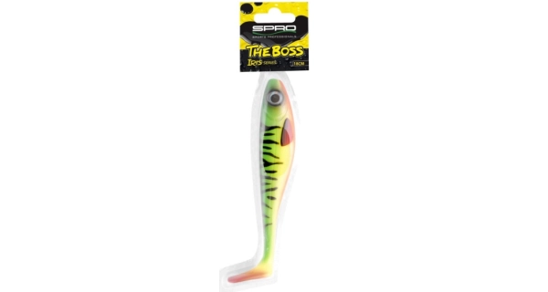 SPRO - Gumová nástraha Iris The Boss Softlure Firetiger 12 cm