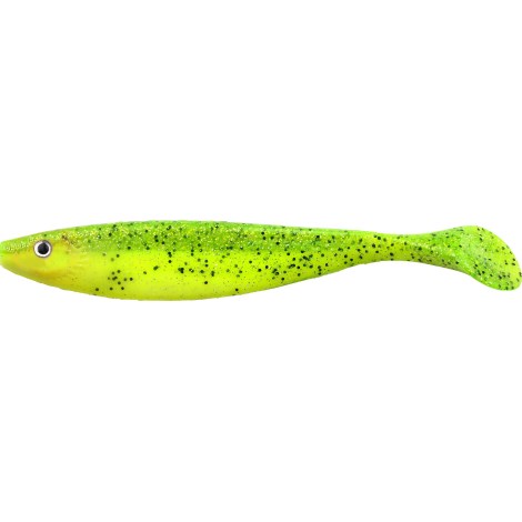 SPRO - Gumová nástraha Wobshad Lemon Lime 12 cm