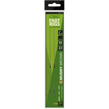 SPRO - Hotový návazec C-Tec Fast Rigs Muddy 2 ks 23 cm 30 lb vel. 2
