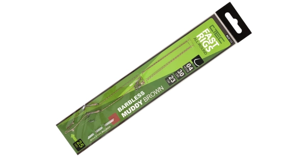 SPRO - Hotový návazec C-Tec Fast Rigs Muddy Barbless vel. 6