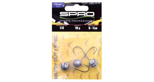 SPRO - Jigová hlavička Round Jighead HD 90 vel. 3/0 7 g 3 ks