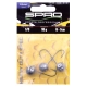 SPRO - Jigová hlavička Round Jighead HD 90 vel. 4/0 5 g 3 ks