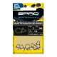SPRO - Karabinka Matte Black HD Snap 4,5 mm 14 kg 15 ks