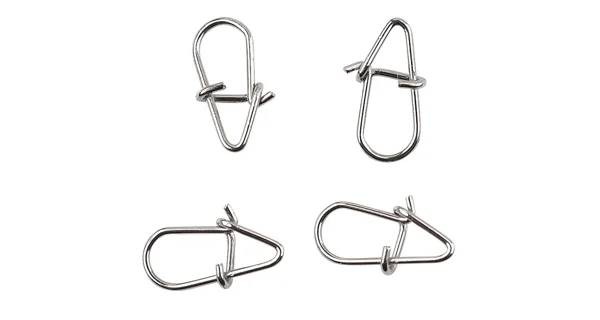 SPRO - Karabinka Reload Stainless Steel Fluorocarbon Snaps 3,5 mm 9,5 kg 10 ks