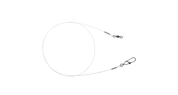 SPRO - Lanko Matte Black Leader Fluoro 0,45 mm 17 kg 25 cm 2 ks