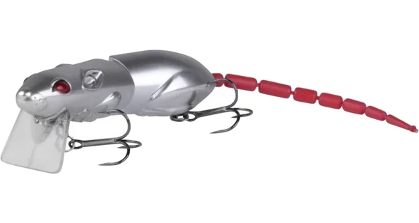 SPRO - Nástraha krysa BBZ-1 Rat Chrome Silver 10 cm 30 g