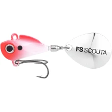 SPRO - Nástraha Scouta Jig Spinner 10 g Red Head