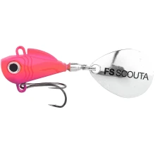 SPRO - Nástraha Scouta Jig Spinner 6 g Fluoro Pink