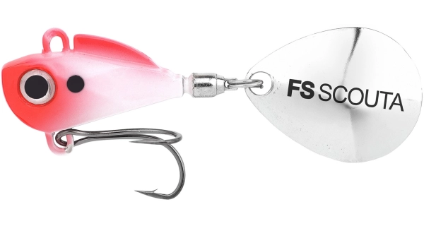 SPRO - Nástraha Scouta Jig Spinner 6 g Red Head