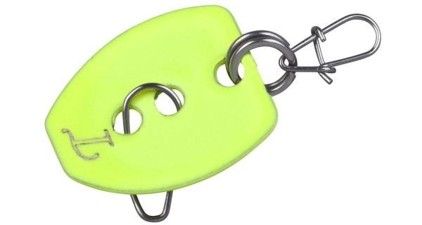SPRO - Nástraha Trout Master Mini Chatter Blades UV Yellow 14 mm