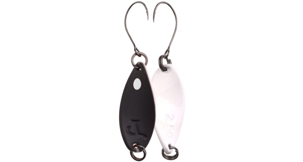 SPRO - Plandavka Trout Master Incy Spin Spoon 2,5 g Black White 1 ks