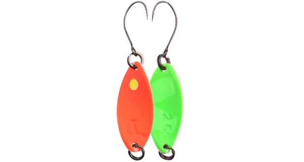 SPRO - Plandavka Trout Master Incy Spin Spoon 2,5 g Orange Green 1 ks