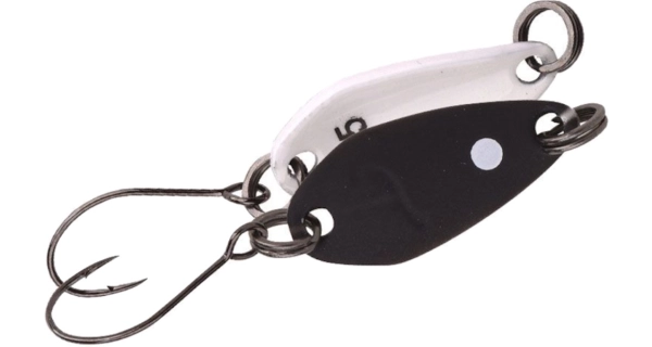 SPRO - Plandavka Trout Master Incy Spoon Black White 2,5 g