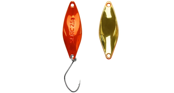 SPRO - Plandavka Trout Master Serc Spoon 2,5 g Golden Pumpkin