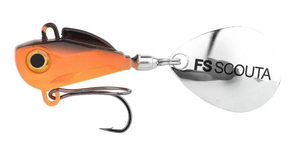 SPRO - Rotačka FreeStyle Scouta Jig Spinner 10 g Fire Dragon