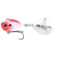 SPRO - Rotačka FreeStyle Scouta Jig Spinner 10 g Red Head