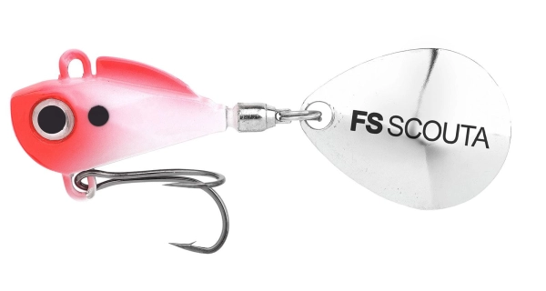 SPRO - Rotačka FreeStyle Scouta Jig Spinner 10 g Red Head