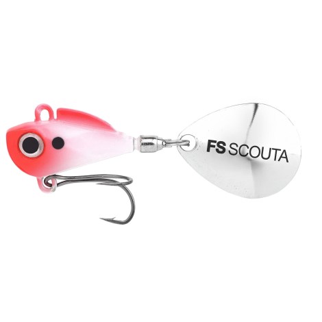 SPRO - Rotačka FreeStyle Scouta Jig Spinner 10 g Red Head