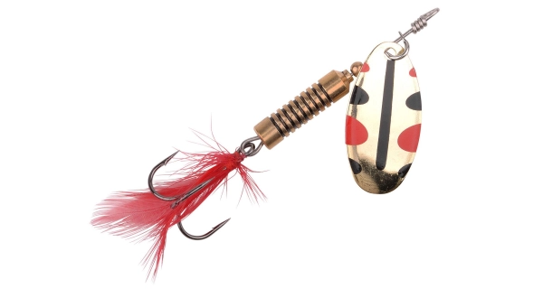 SPRO - Rotační třpytka PowerCatcher Spinner Gold vel. 4 8 g