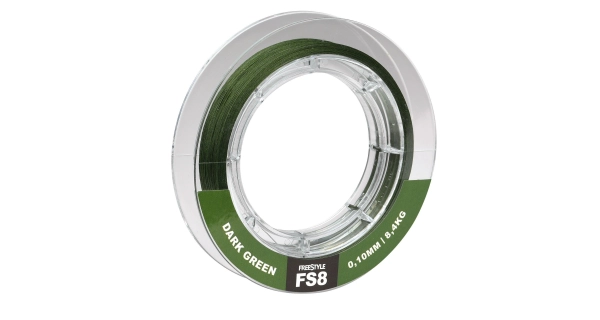 SPRO - Šňůra FreeStyle FS8 Braid Dark Green 0,16 mm 125 m