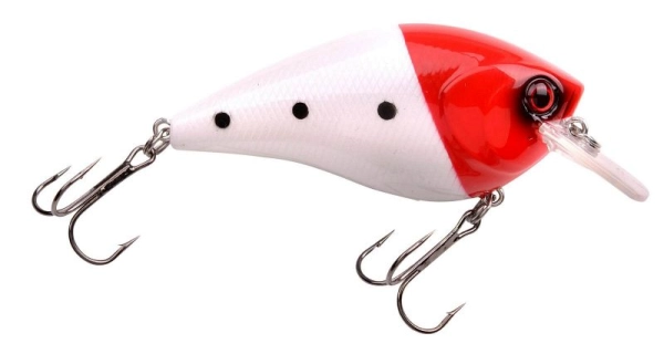 SPRO - Wobler PowerCatcher Crank 6 cm 1 ks Red Head