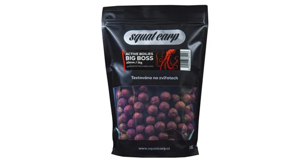 SQUAT CARP - Active Boilies 20 mm 1 kg Big Boss