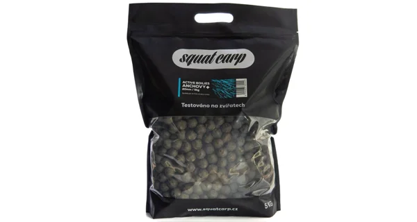 SQUAT CARP - Active Boilies 20 mm 5 kg Anchovy+