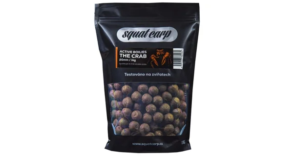SQUAT CARP - Active Boilies 20 mm 5 kg The Crab