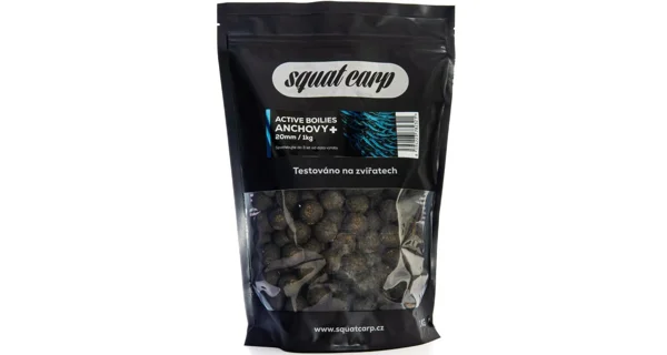 SQUAT CARP - Active Boilies 24 mm 1 kg Anchovy+