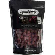 SQUAT CARP - Active Boilies 24 mm 1 kg Bloody Mullberry