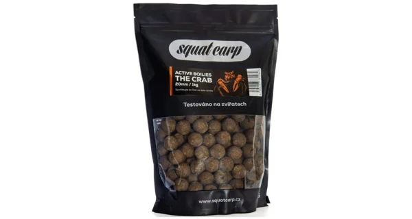 SQUAT CARP - Active Boilies 24 mm 1 kg The Crab