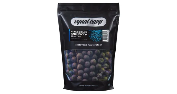 SQUAT CARP - Active Boilies 24 mm 5 kg Anchovy+