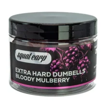 SQUAT CARP - Boilies Dumbells Extra Hard 30x25 mm Bloody Mullberry