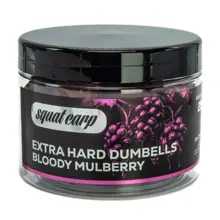 SQUAT CARP - Boilies Dumbells Extra Hard 30x25 mm Bloody Mullberry