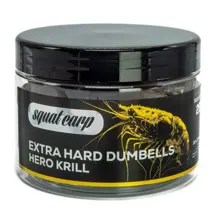 SQUAT CARP - Boilies Dumbells Extra Hard 30x25 mm Hero Krill