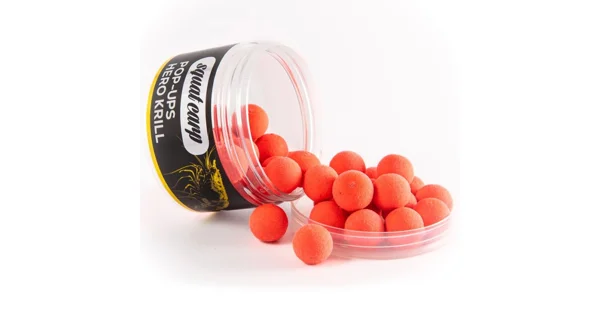 SQUAT CARP - Boilies Pop Up 16 mm 60 g Hero Krill