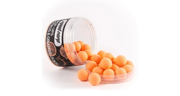 SQUAT CARP - Boilies Pop Up Citrus Orange Juice 16 mm 60 g