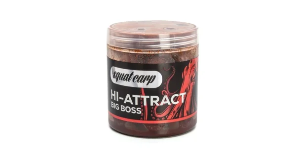 SQUAT CARP - Boilies v dipu Hi-Attract Big Boss 220 g 24 mm