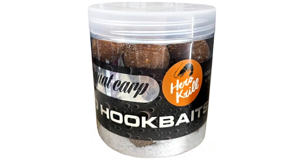 SQUAT CARP - Boilies v mořské soli Hard Hookbaits Hero Krill 20 mm