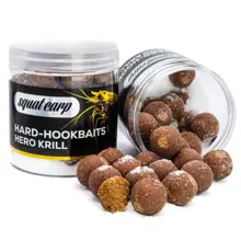 SQUAT CARP - Boilies v mořské soli Hard Hookbaits Hero Krill 24 mm