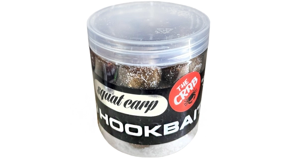 SQUAT CARP - Boilies v mořské soli Hard Hookbaits The Crab 20 mm
