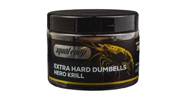 SQUAT CARP - Dumbells Extra Hard 30x25 mm Hero Krill