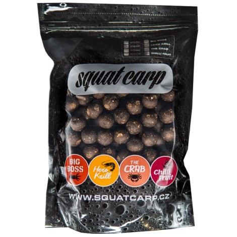 SQUAT CARP - Hotové boilies Anchovy+ 1 kg 20 mm