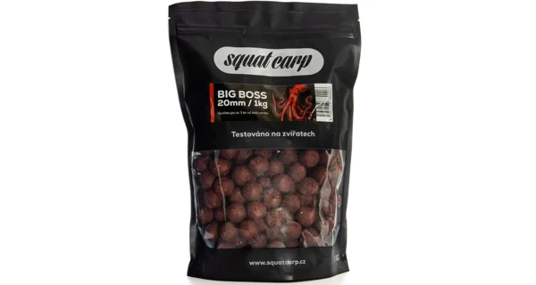 SQUAT CARP - Hotové Boilies Big Boss 1 kg 24 mm