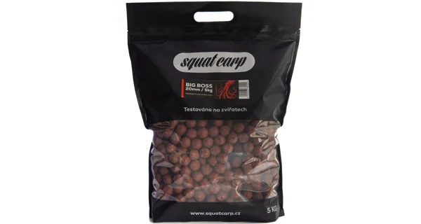 SQUAT CARP - Hotové Boilies Big Boss 5 kg 24 mm