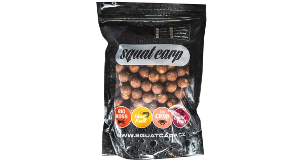 SQUAT CARP - Hotové boilies Bloody Mulberry 1 kg 30 mm